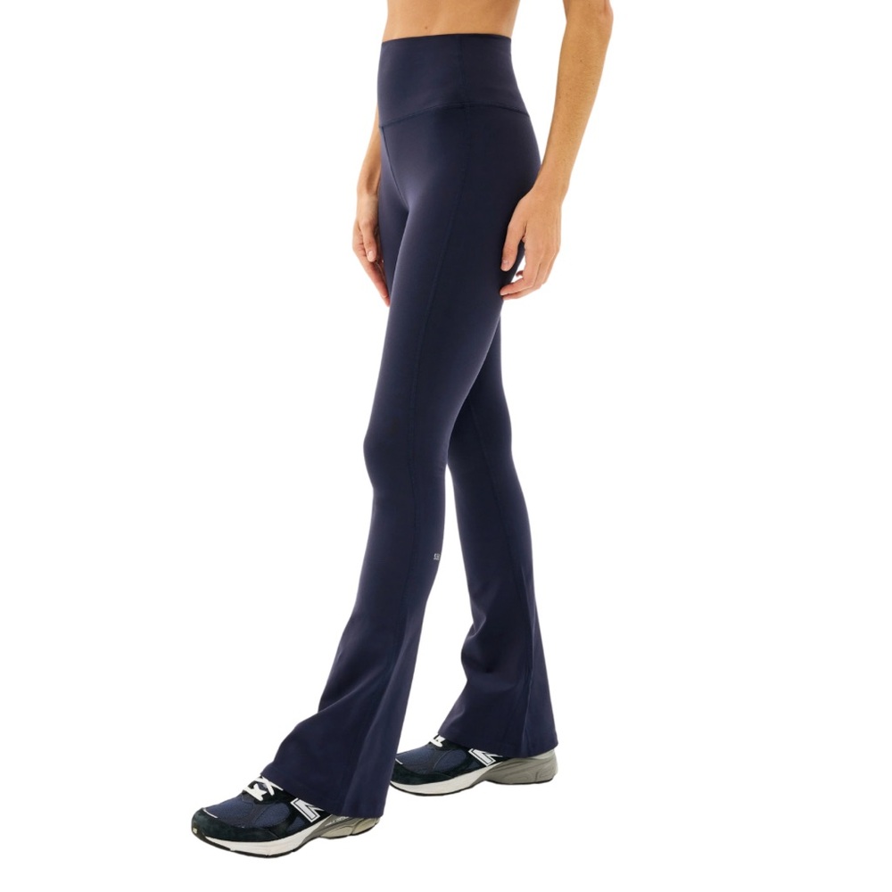 Splits59 High-Waist Navy Flare Leggings